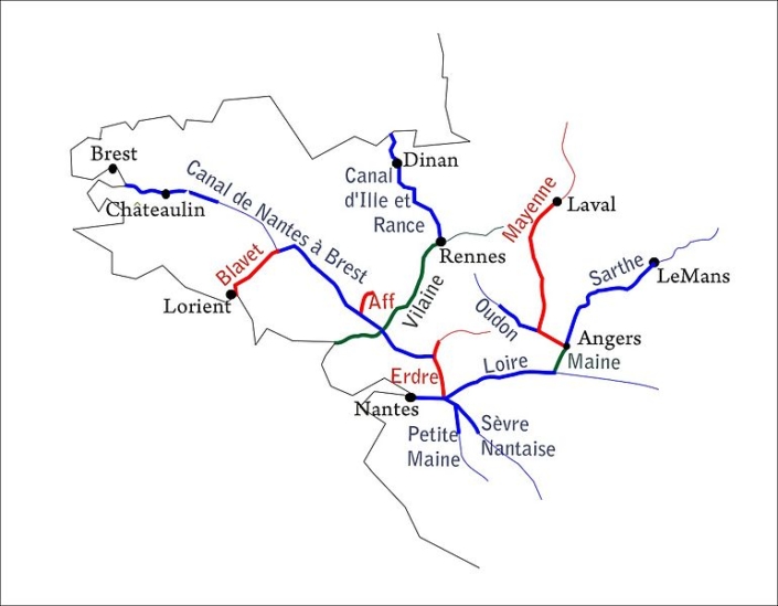 Le réseau des voies navigables en France Riverwizz blog